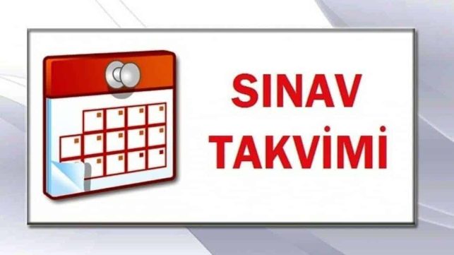 2024-2025 Bahar Dönemi Vize Sınav Programı (Güncellenmiştir: 8.04.2025)