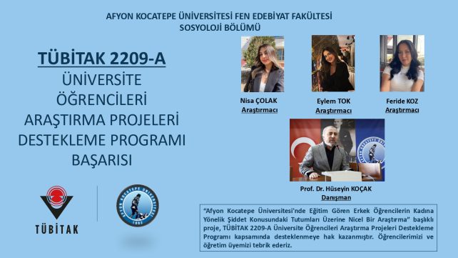 TÜBİTAK 2209-A Proje Desteği