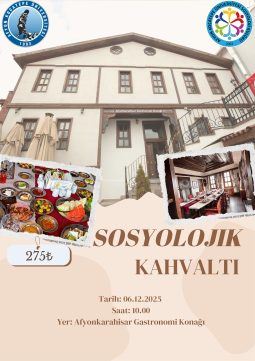Sosyolojik Kahvaltı Etkinliği